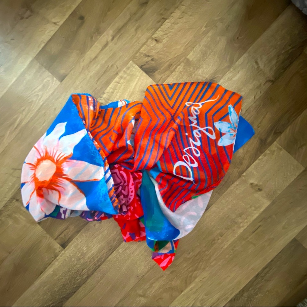 Nice colorful scarf wrap from Desigual